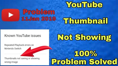 Youtube Thumbnail Problem 100 Solved 2019 Youtube Thumbnail Not