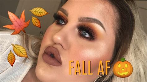 Easy Fall Af Makeup Tutorial Youtube