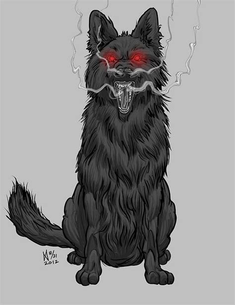 Hellhound By Quasilucid Mythological Creatures Mythical