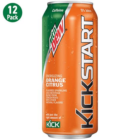 Mountain Dew Kickstart New Flavors Kloppeer