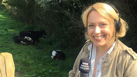 Bbc Radio Solent Sasha Twining Down On The Farm The First In Our Series Of Outside Broadcasts