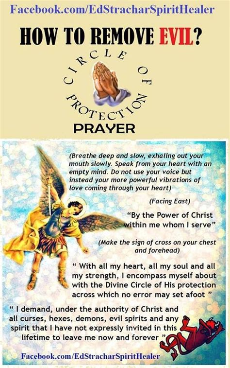 Remove Evil Prayer Inspirational Prayers Christian Prayers Prayers
