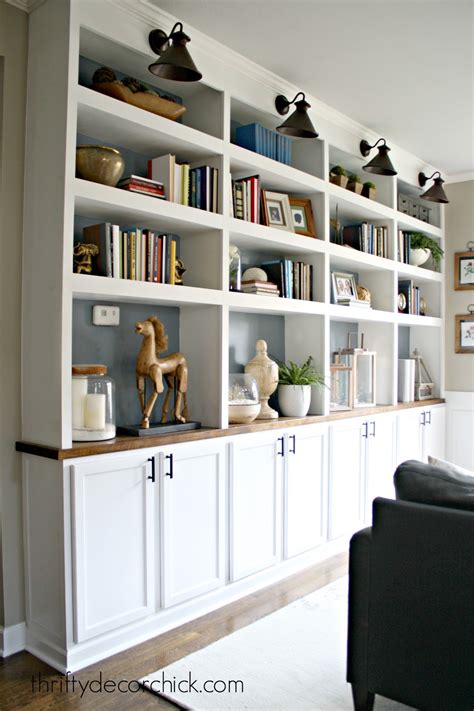 Simplifying The Library Shelves From Thrifty Decor Chick