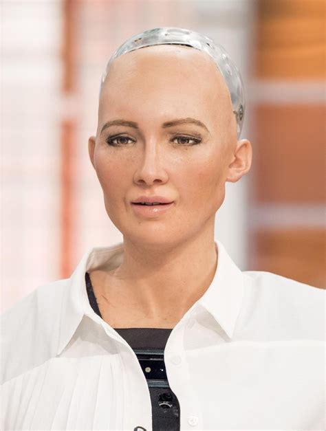 Human Robot Sophia Easy Robotic Ai And Led