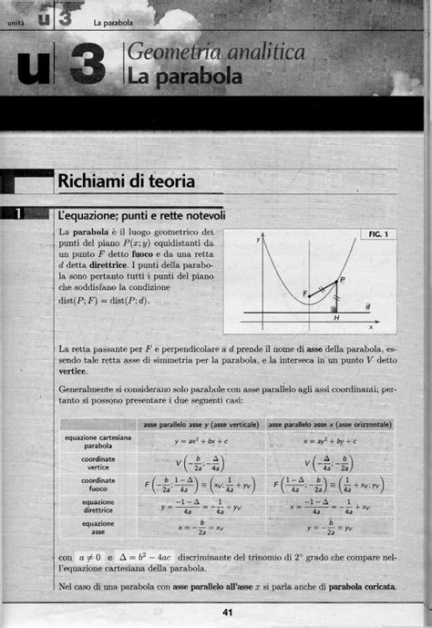 PDF Geometria Analitica La Parabola Istitutobrando It Geometria