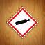 Safety & Hazard Signs – Harmful Substances GHS COSHH Symbol 