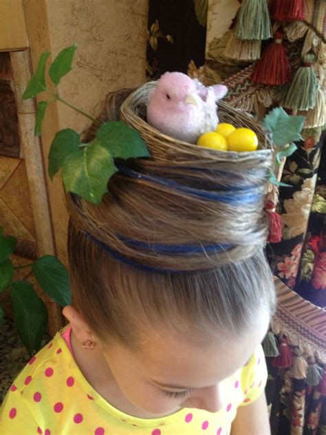 Created By Seriously Spoiled The Birds Nest Crazy Hair Day At School