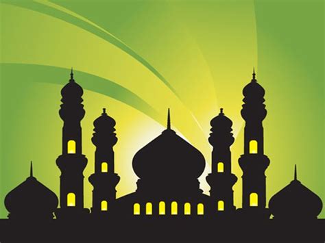 Background Masjid Vector