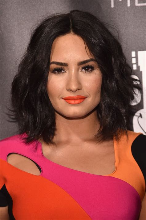 Demi Lovato Rocker Short Hair Latina Celebrity Haircuts For Spring Popsugar Latina Photo 2