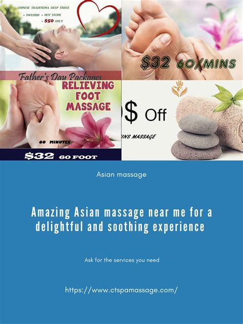 Amazing Asian Massage Near Me For A Delightful And Soothing Experience