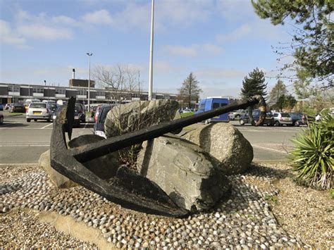 Large Anchor At The Entrance Of The © Adrian S Pye Cc By Sa20