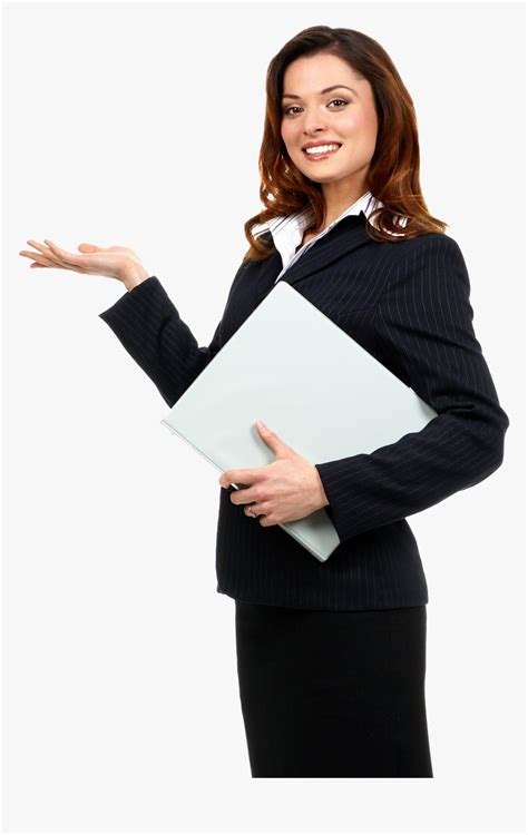 Business Woman Standing Png