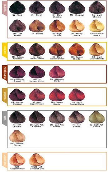 Feria Loreal Hair Color Chart