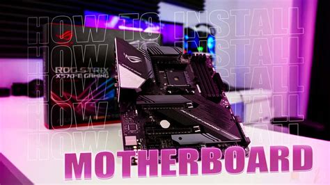 How To Install Motherboard Beginners Guide How2pc