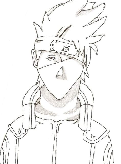 The Best Free Kakashi Drawing Images Download From 275 Free Drawings