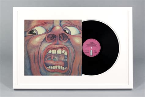 In The Court Of The Crimson King Custom Framed Vinyl Album