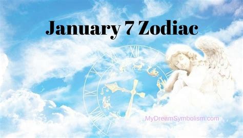 January 7 Zodiac Sign Love Compatibility