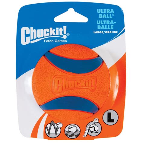 Chuckit Ultra Ball 1 Pack Large Petco Tough Dog Toys Dog Ball