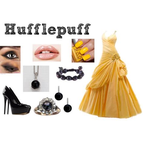 Hufflepuff Ball Created By Acciousername On Polyvore Harry Potter