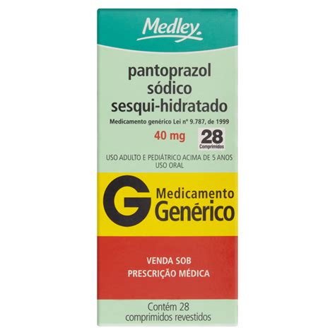 Pantoprazol Sódico Sesqui-hidratado 40 Mg Para Que Serve