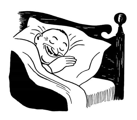 210 Man Sleeping In Bed Sheets Stock Illustrations Royalty Free