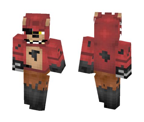 Download Foxy The Pirate Fnaf Minecraft Skin For Free