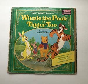 Winnie The Pooh And Tigger Too Vinyl Record Vintage