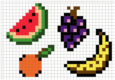 Homebrew nintendo ds mypixelart pour faire du pixel art n. Salade de fruits - Pixel Art | La Manufacture du Pixel