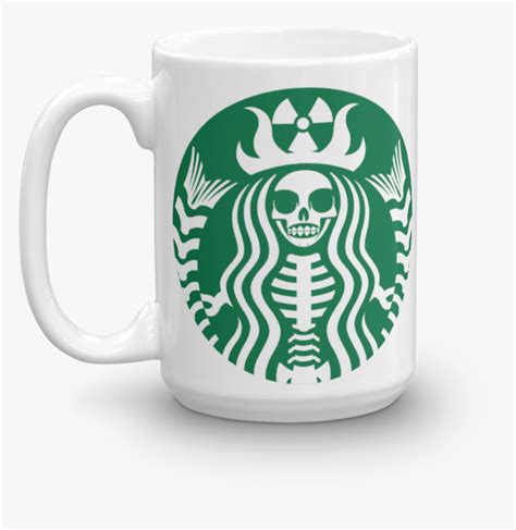 Scary Starbucks Logo Hd Png Download Kindpng