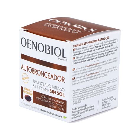Comprar Oenobiol Autobronceador 30cap Da Oenobiol Dietética Central