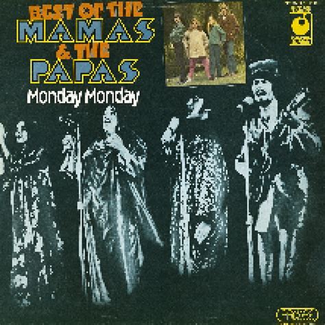 Best Of The Mamas And The Papas Monday Monday Lp 1968 Best Of Von