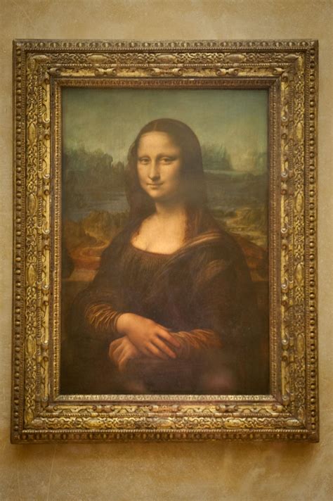 The Mona Lisa Da Vinci Painting Mona Lisa Musée Du Louvre