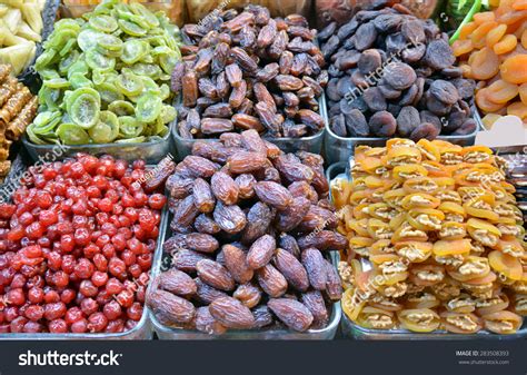 Fresh Dates Dried Fruit Varieties Stock Photo 283508393 Shutterstock