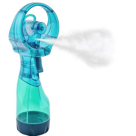 O COOL Deluxe In Water Misting Fan Teal FML The Home Depot