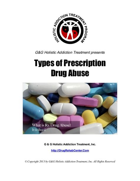 Types Of Prescription Drug Abuse