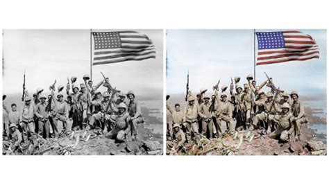Colorized Photographs Give Life To These Wwi Wwii Us Troops