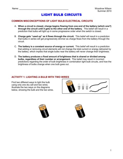 What Happens To The Brightness Of A Bulb In Series Circuit Wiring