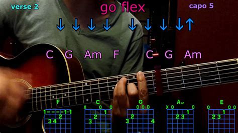 Go Flex Post Malone Guitar Chords Acordes Chordify