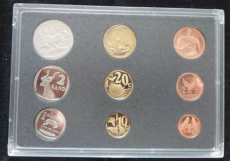 Cent South Africa Dif Proof Coins Set Rand Year Box Coa Ma Shops