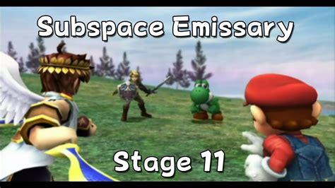 Super Smash Brothers Brawl Subspace Emissary Stage 11 The Lake