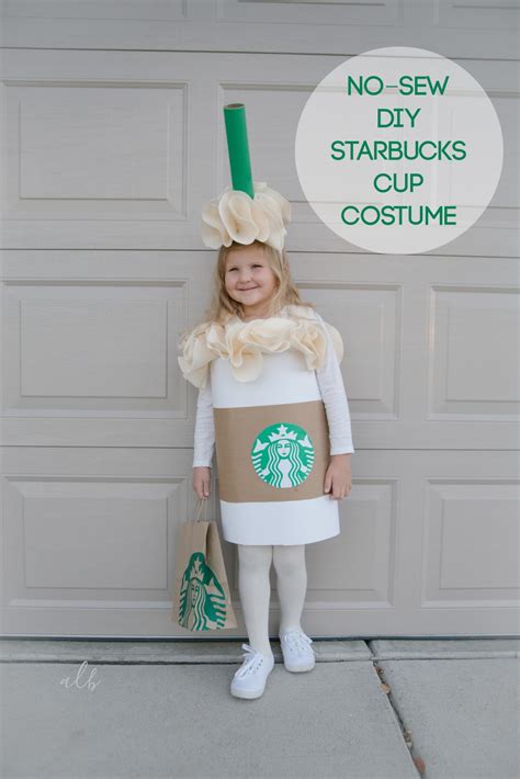 How To Make A Starbucks Drink Costume