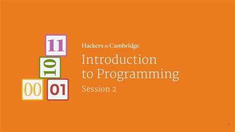 Introduction To Programming 2 Youtube