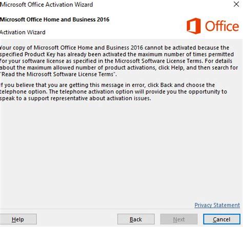79 4 minutes de lecture. Office 2016 Activation Issue. - Microsoft Community