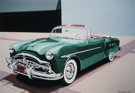 Nineteen Fifty Two Packard Painting By John Houseman Fine Art America