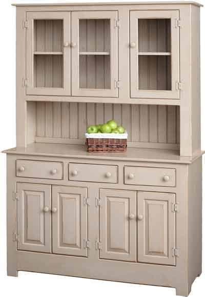 Design and price online or request a custom quote. Pine Wood Quick Ship Farmhouse Hutch by DutchCrafters ...
