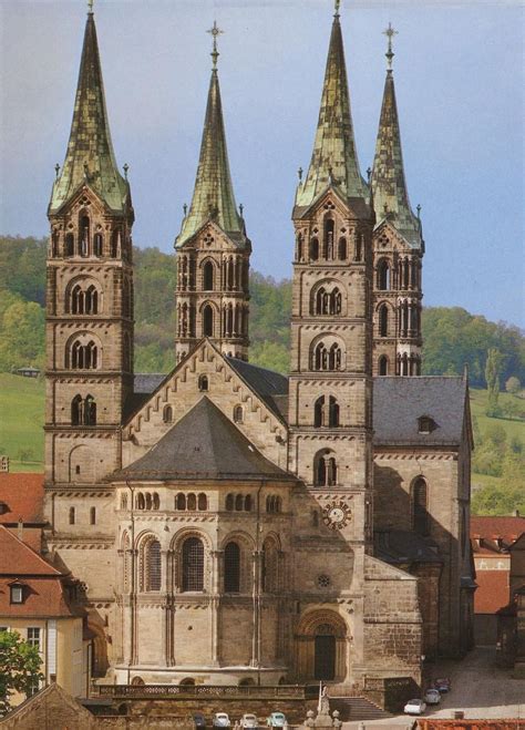 Bamberger Dom Cathedral Architecture Romanesque Architecture Baroque