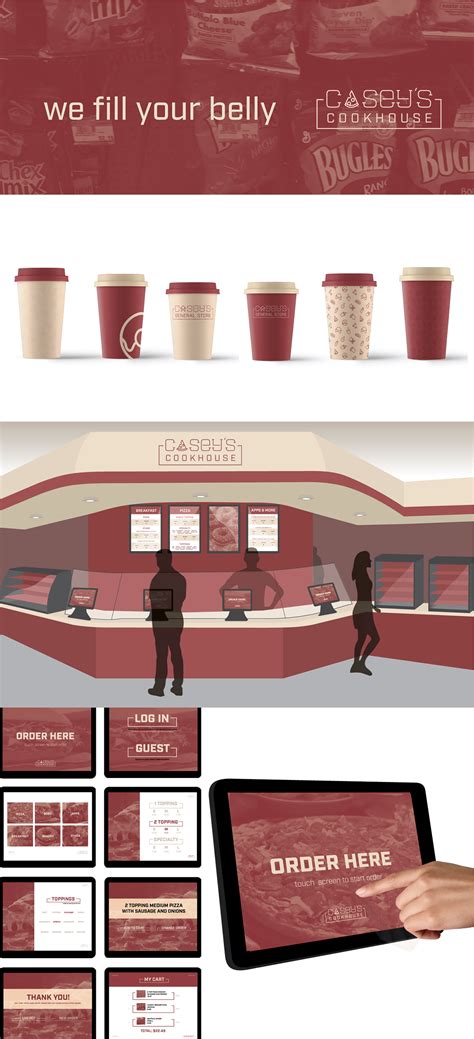 Casey’s Rebrand on Behance