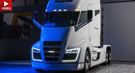 Nikola One Hydrogen Electric Semi Unveiled With 1000hp And Up To 1200