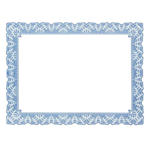 certificate border templates  word