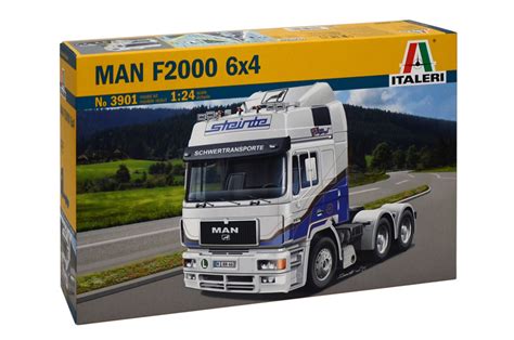 Italeri Man F2000 6x4 124 Scale Model Kit At Mighty Ape Australia